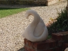 Wave, carved in Tetbury limestone